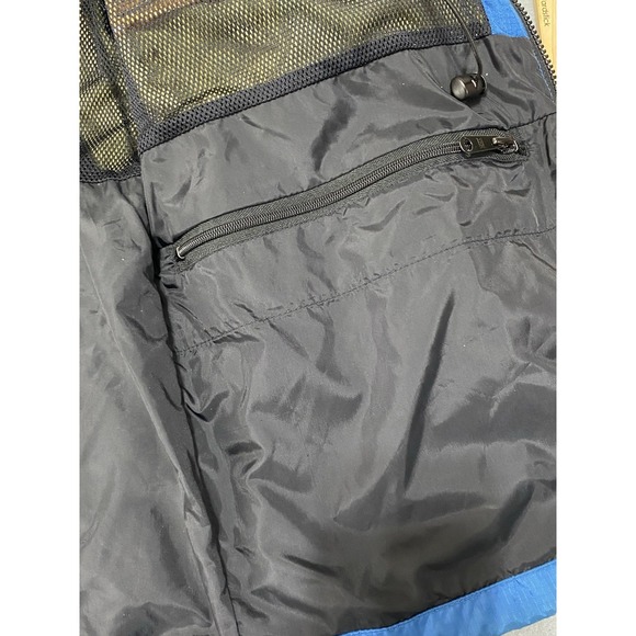 Womens Vintage 1990s REI Outdoor Sky Blue Gore Tex Windbreaker Jacket size 12 - Picture 11 of 11